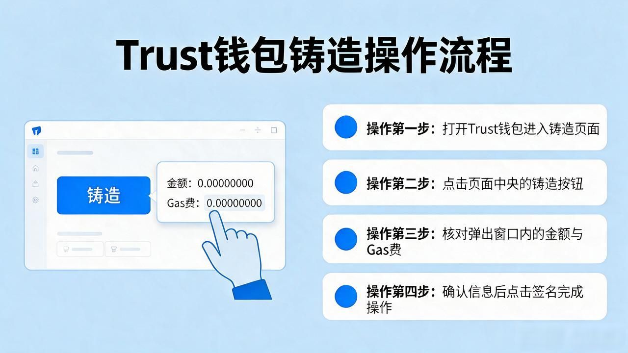 Trust钱包怎么铸造和提款?全流程新手避坑指南