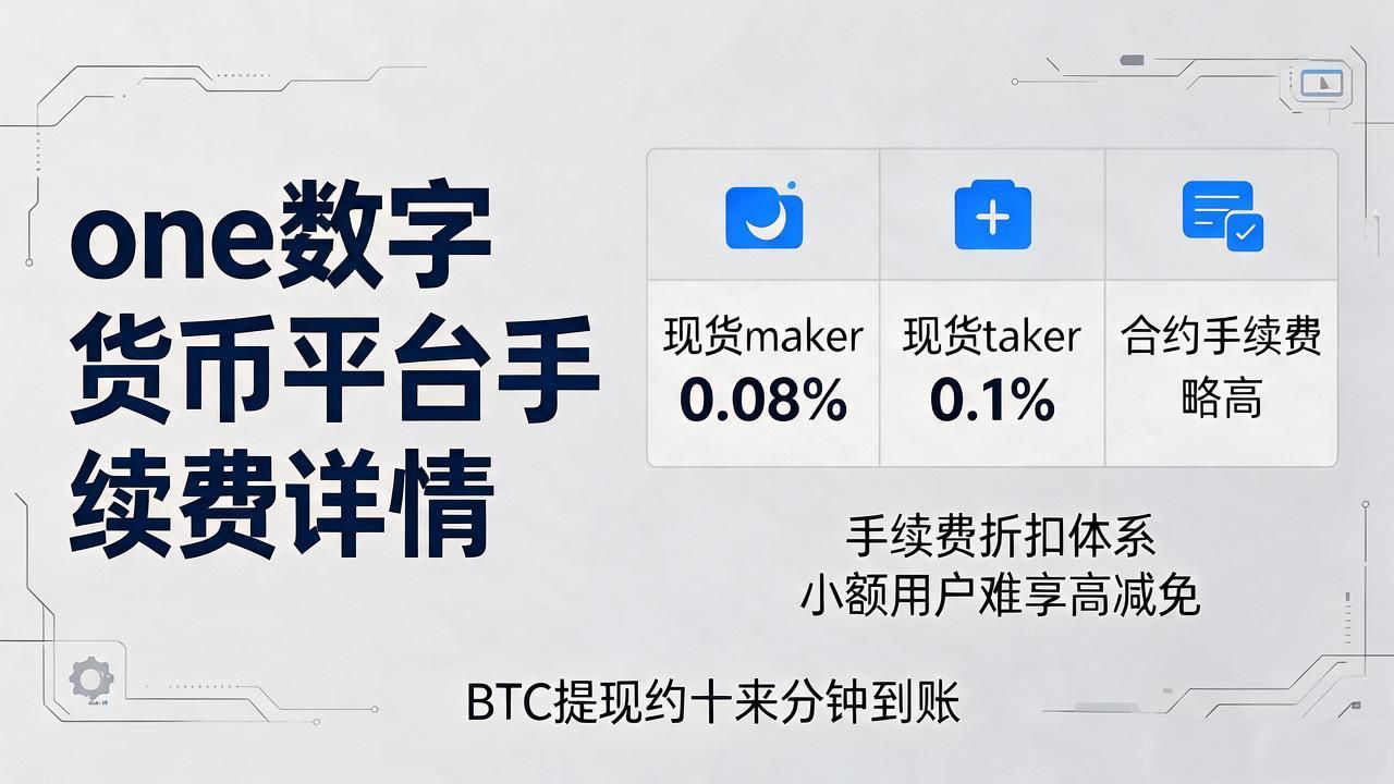 想搞清楚one数字货币平台靠不靠谱，这几个实操细节必须看