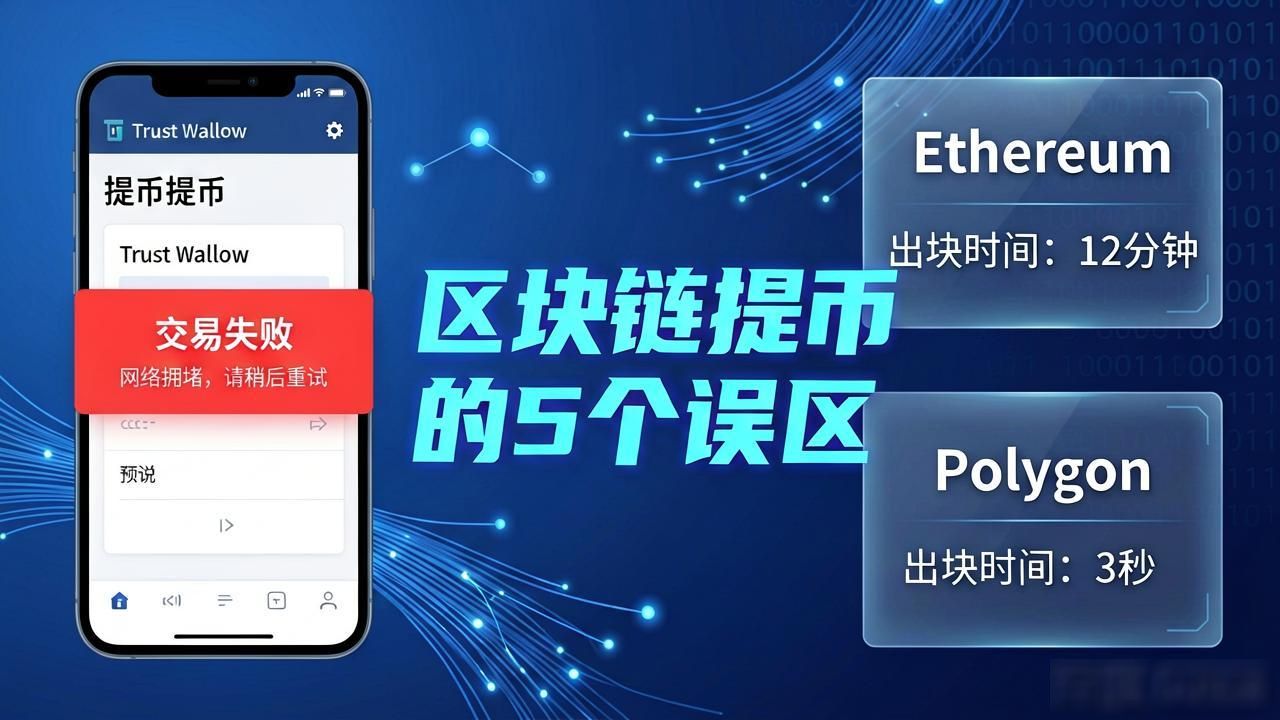 Trust钱包提币总失败？这5个误区90%的人都踩过