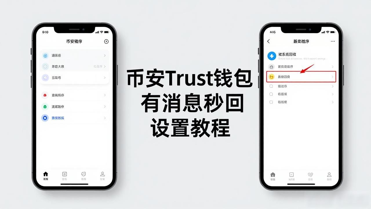 币安Trust钱包消息秒回设置教程