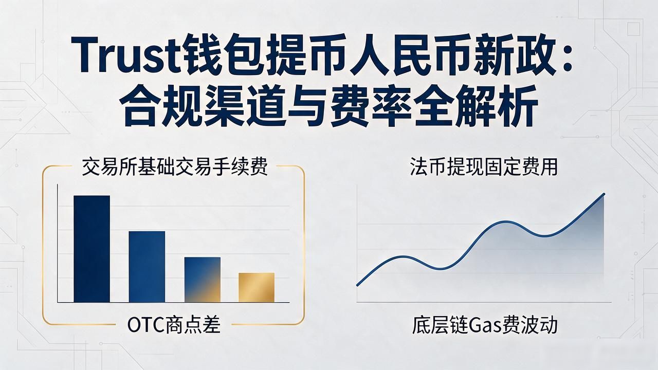 Trust钱包提币人民币新政：合规渠道与费率全解析