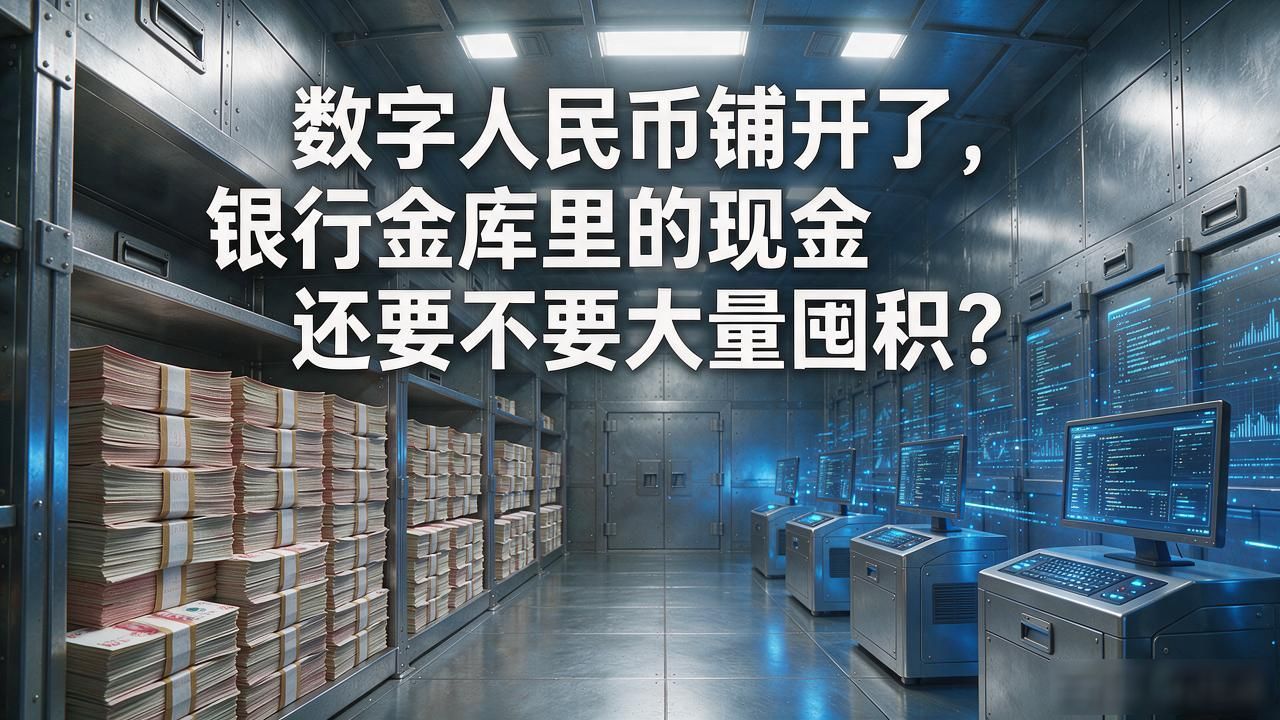 数字人民币铺开了，银行金库里的现金还要不要大量囤积？