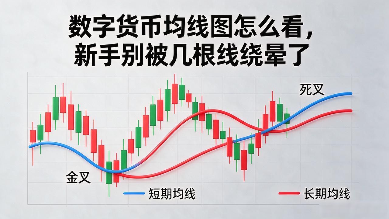 数字货币均线图怎么看，新手别被几根线绕晕了