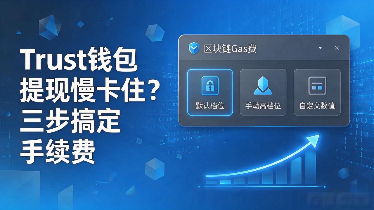 Trust钱包提现慢卡住?三步搞定手续费