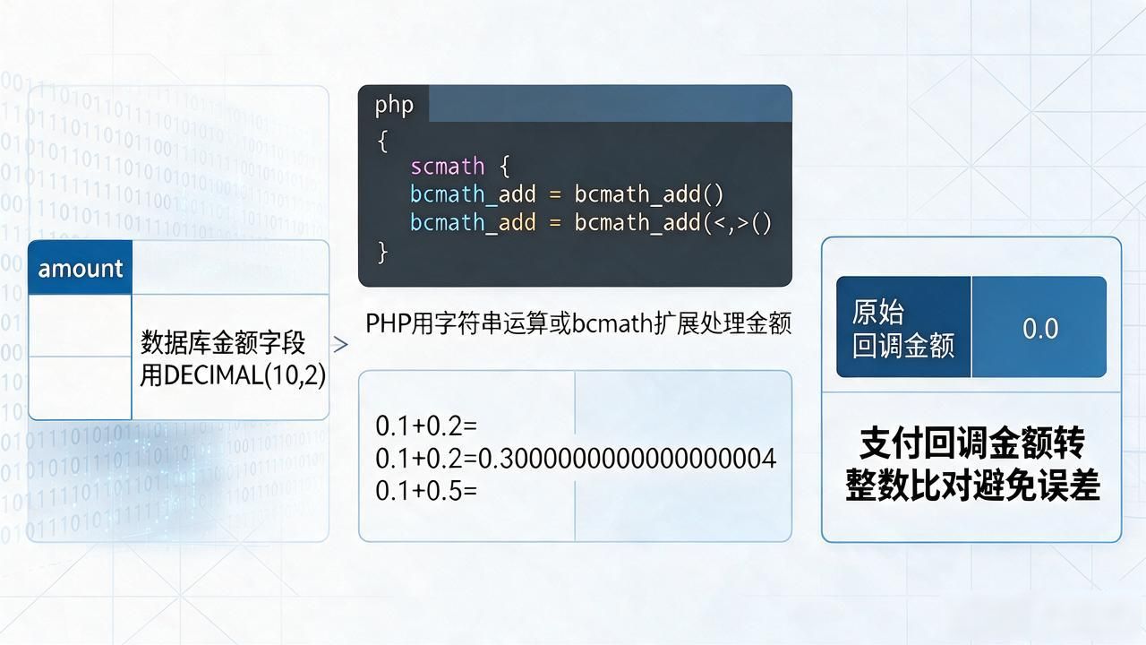 PHP数字货币格式化,浮点精度坑和number_format
