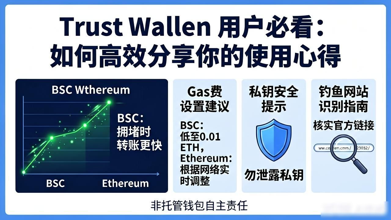 Trust Wallet 用户必看:如何高效分享你的使用心得