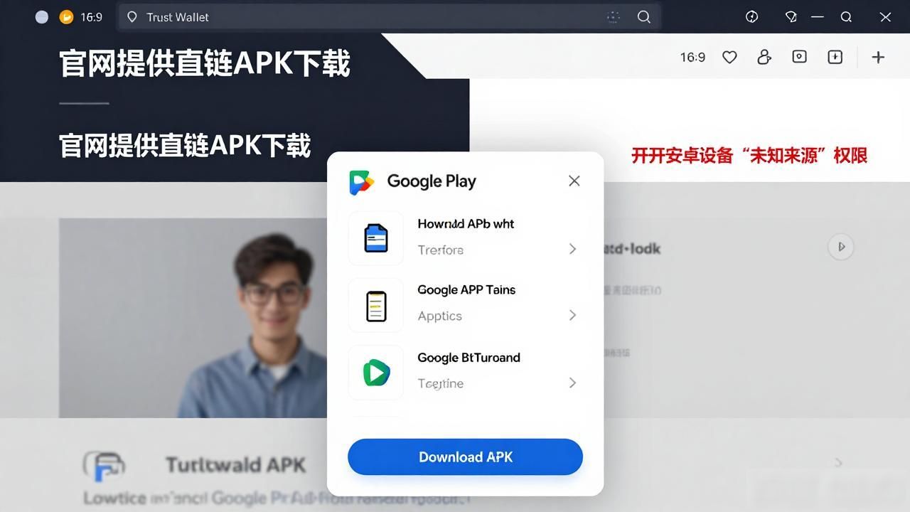 Trust Wallet安卓APK官方正版下载教程
