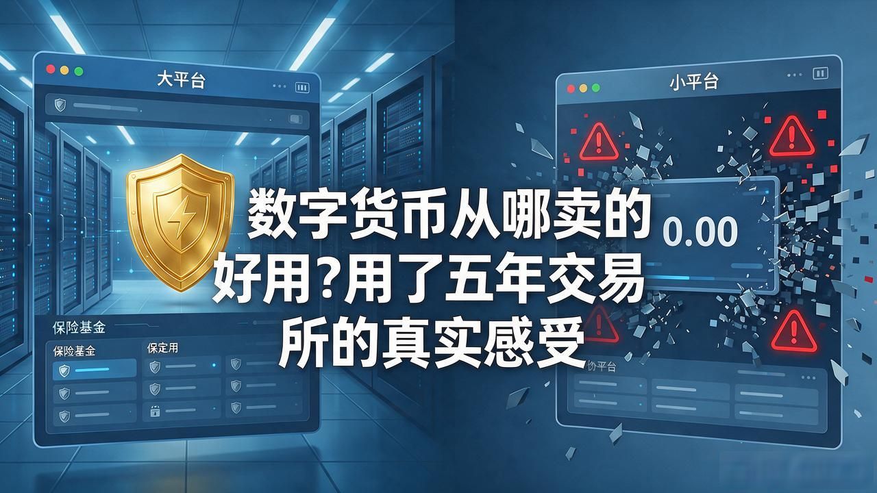 数字货币从哪卖的好用？用了五年交易所的真实感受