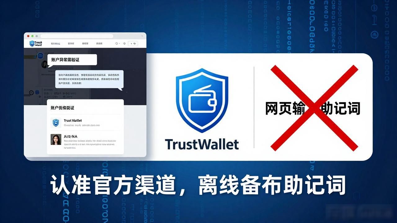 手机装Trust Wallet怕中毒？认准官方渠道防诈骗