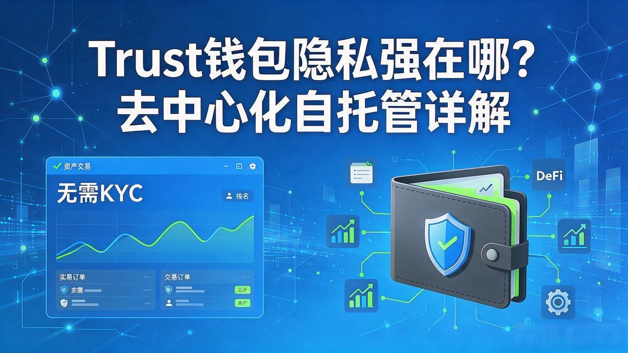 Trust钱包隐私强在哪?去中心化自托管详解