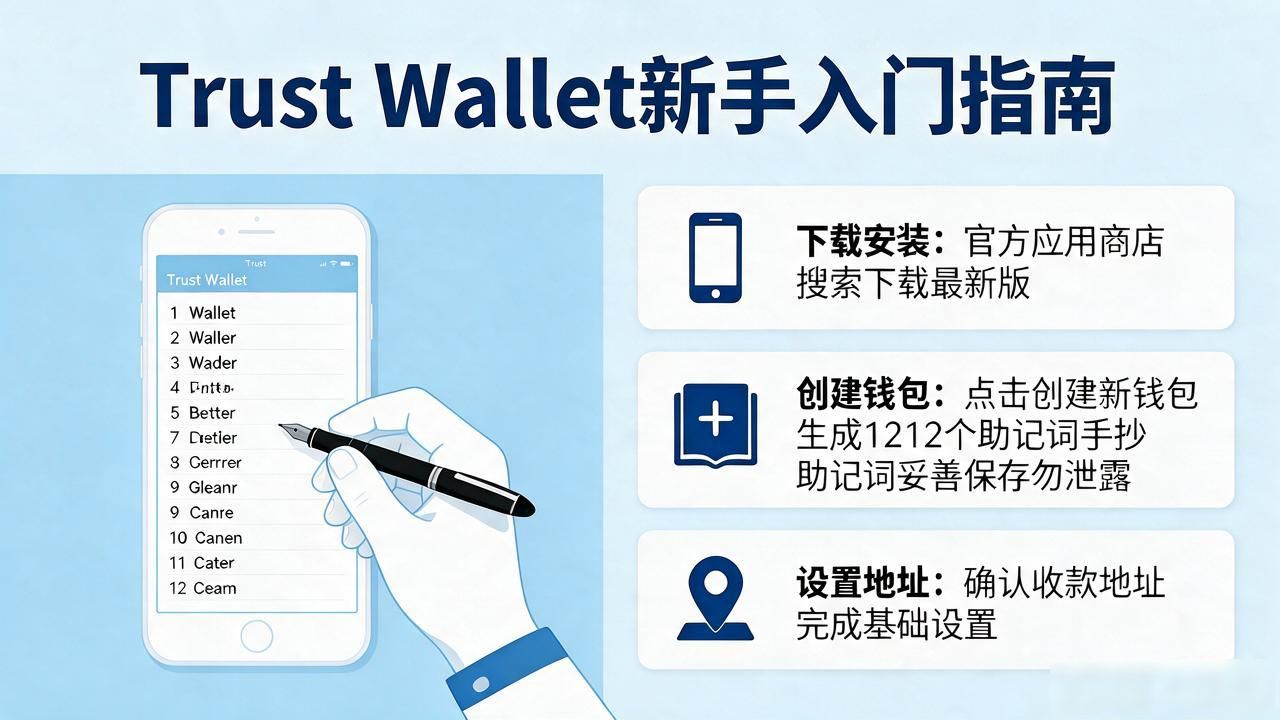 Trust Wallet最新版怎么下载?新手入门一篇讲明白