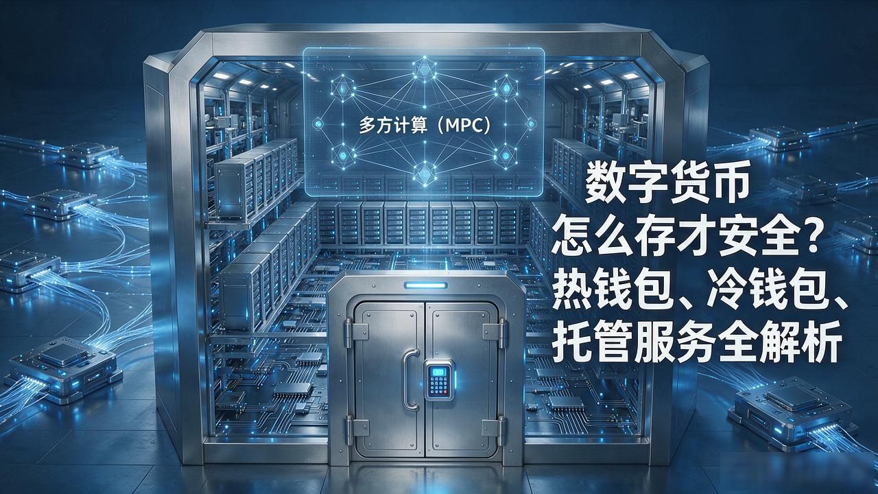 数字货币怎么存才安全？热钱包、冷钱包、托管服务全解析