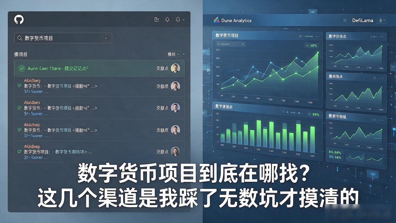 数字货币项目到底在哪找？这几个渠道是我踩了无数坑才摸清的