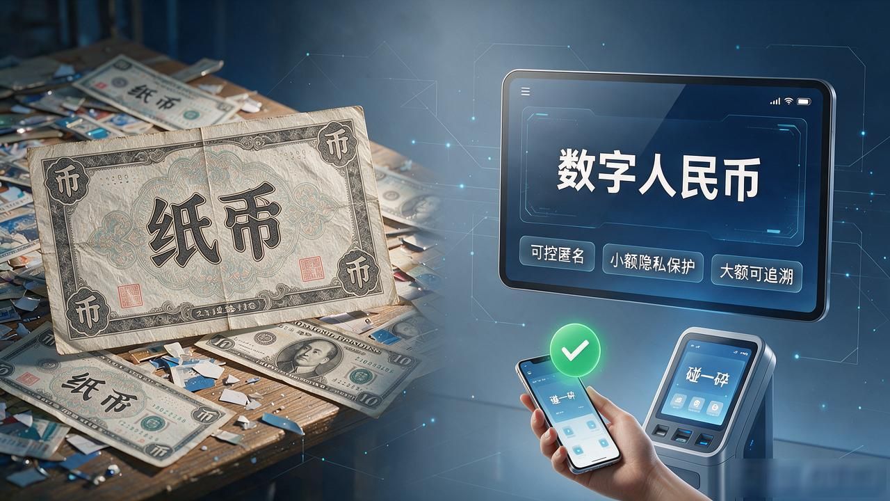 数字货币论：数字人民币和现金到底有啥区别