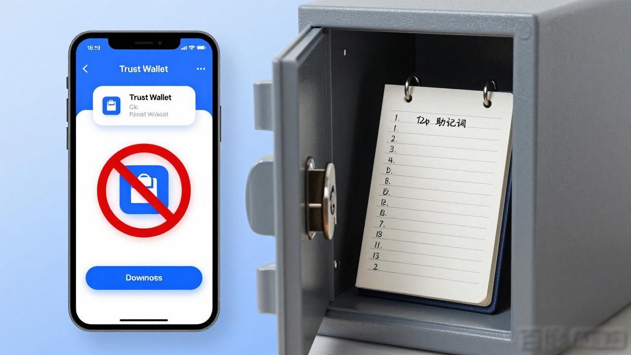 Trust Wallet下载安全吗？三步教你避开假钱包陷阱