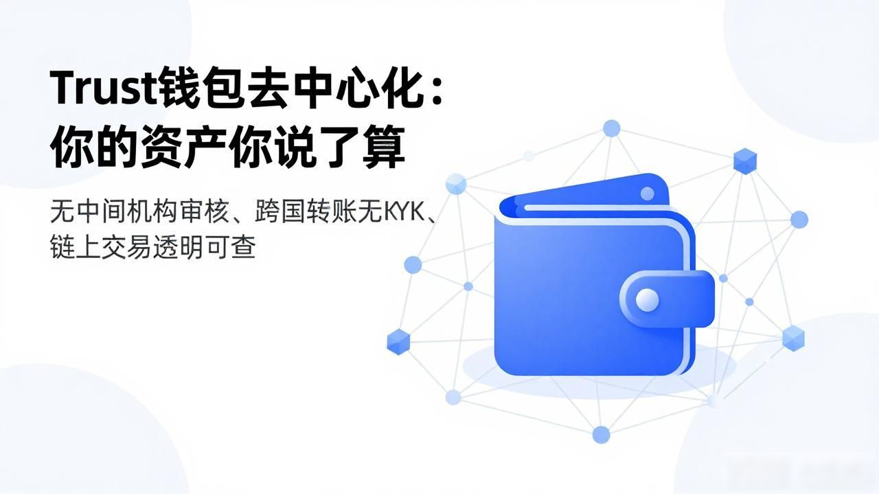 Trust钱包去中心化：你的资产你说了算