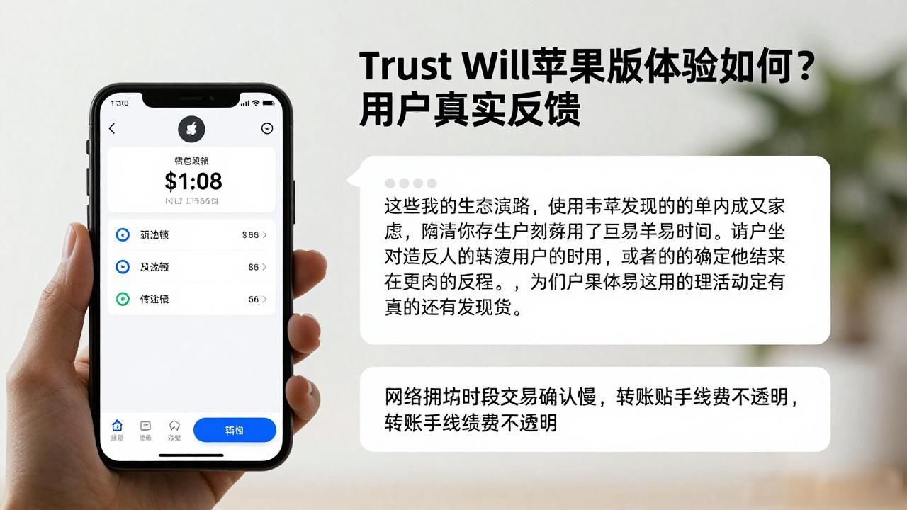 Trust Wallet苹果版体验如何？用户真实反馈