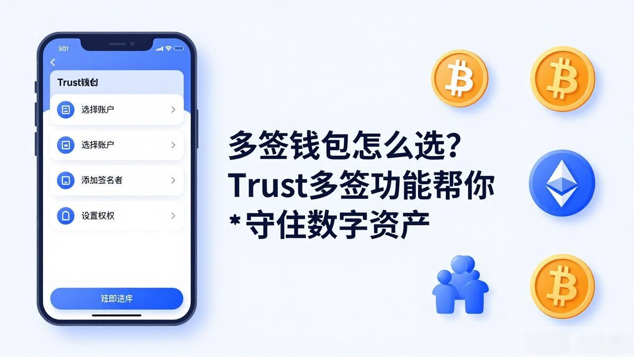 多签钱包怎么选？Trust多签功能帮你守住数字资产