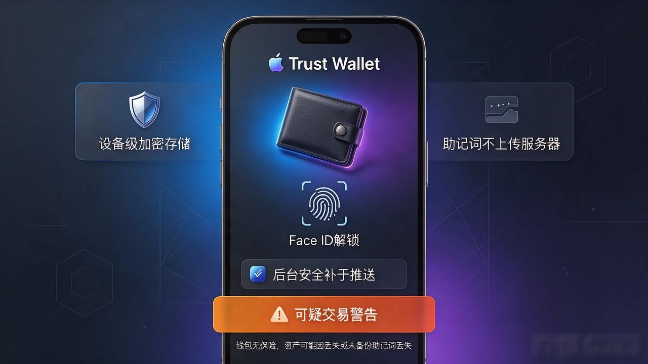 Trust Wallet苹果版安全吗?用户资产和隐私怎么保护