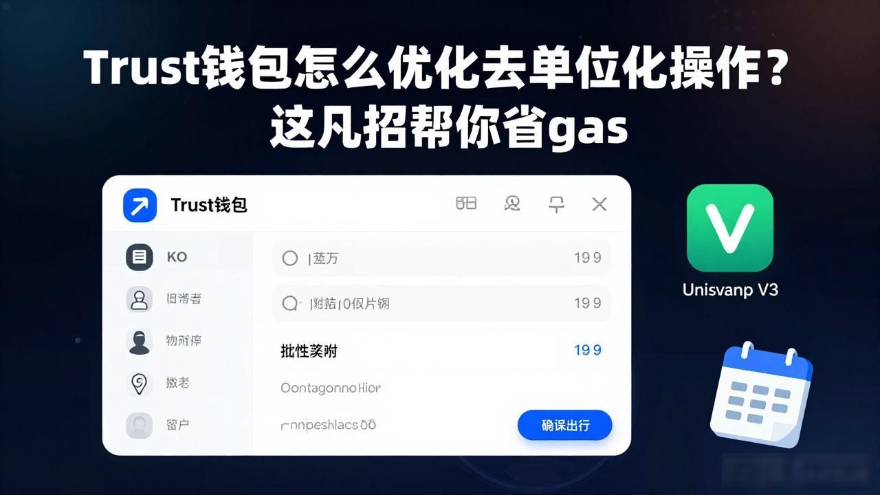 Trust钱包怎么优化去中心化操作?这几招帮你省gas