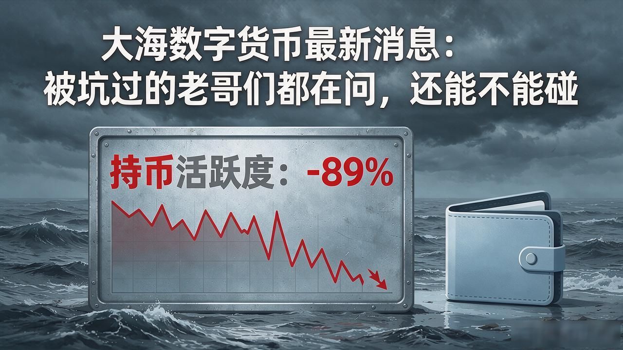 大海数字货币最新消息:被坑过的老哥们都在问,还能不能碰