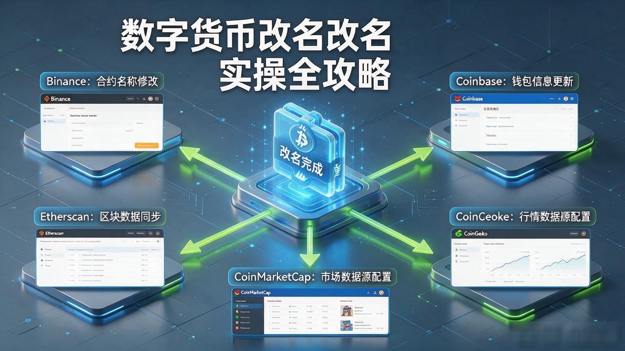 数字货币名称怎么改？项目方和开发者必看的改名实操全攻略
