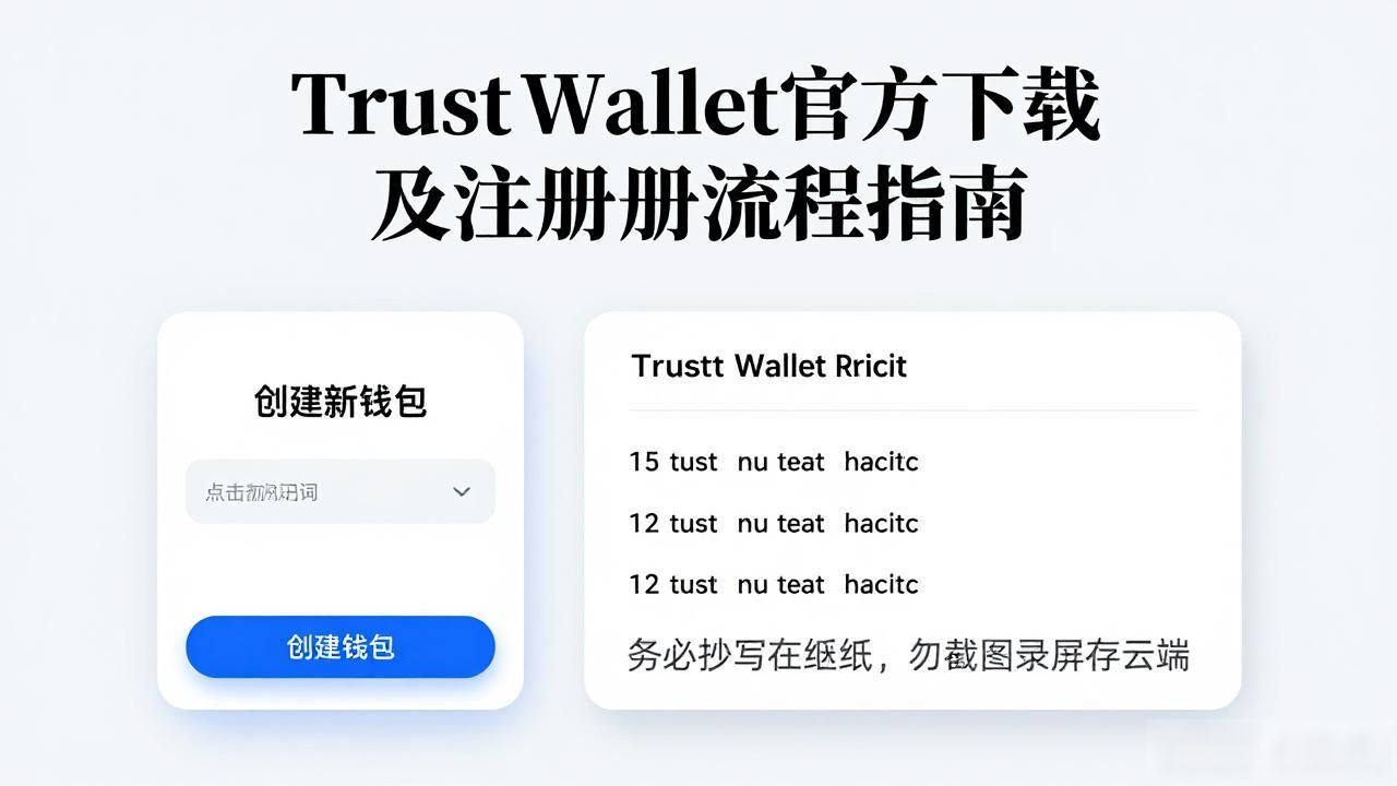 Trust Wallet官方下载及注册全流程指南
