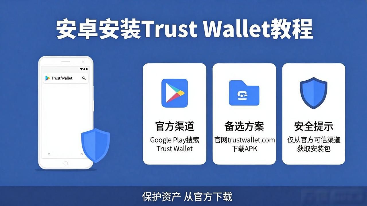 安卓手机怎么装Trust Wallet？手把手教你下载安装