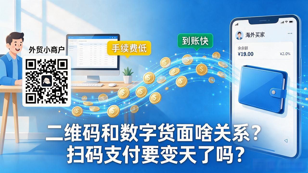 二维码和数字货币啥关系?扫码支付要变天了吗