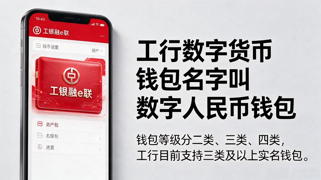 工行数字货币钱包名字叫什么？工银融e联里怎么找