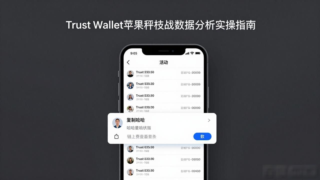 Trust Wallet苹果手机版数据分析实操指南