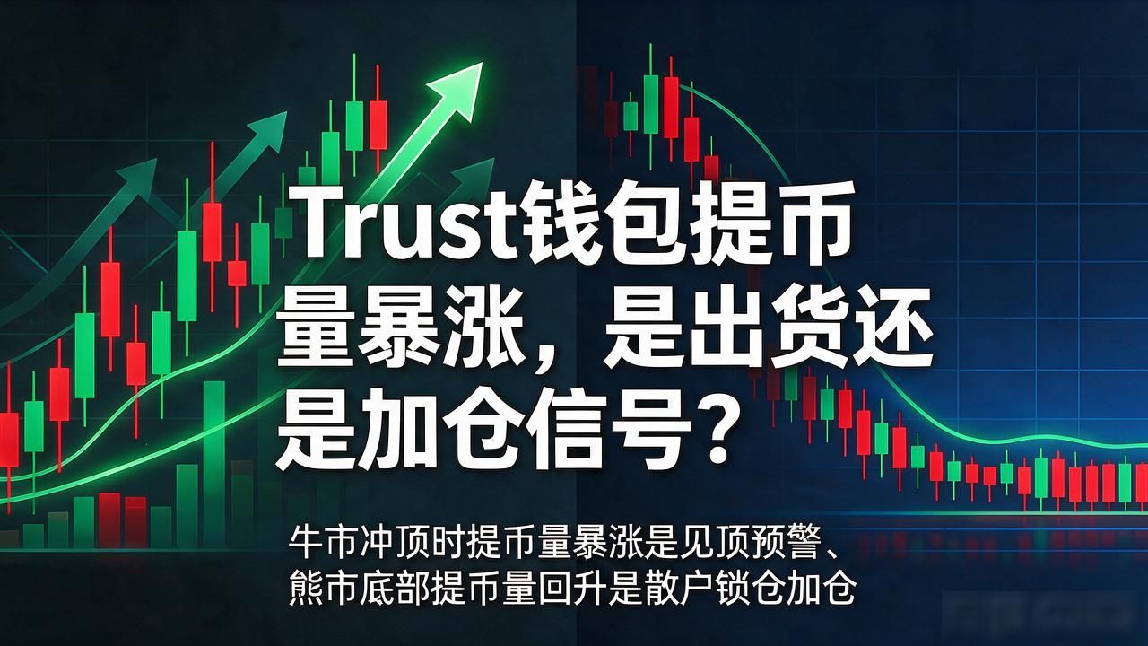 Trust钱包提币量暴涨，是出货还是加仓信号？