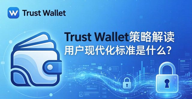 Trust Wallet策略解读：用户现代化标准是什么？