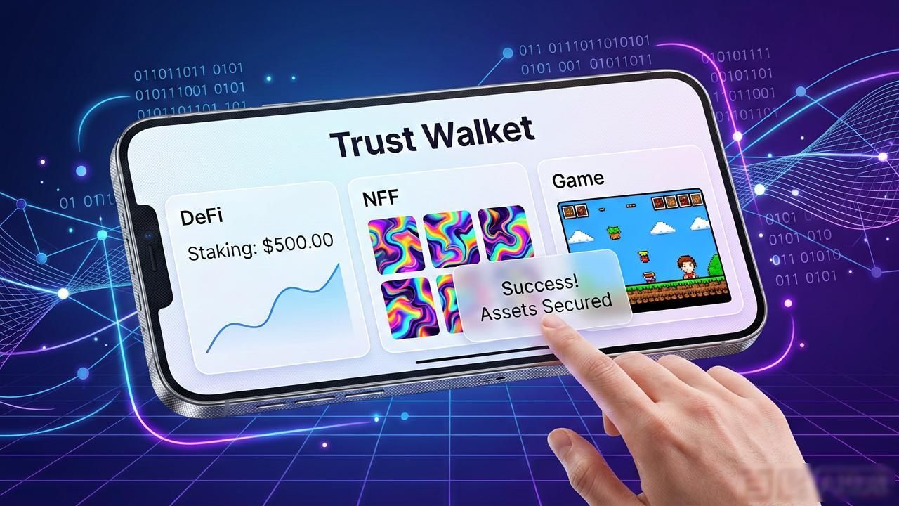 Trust Wallet 拉新秘诀：从送币到生态联动
