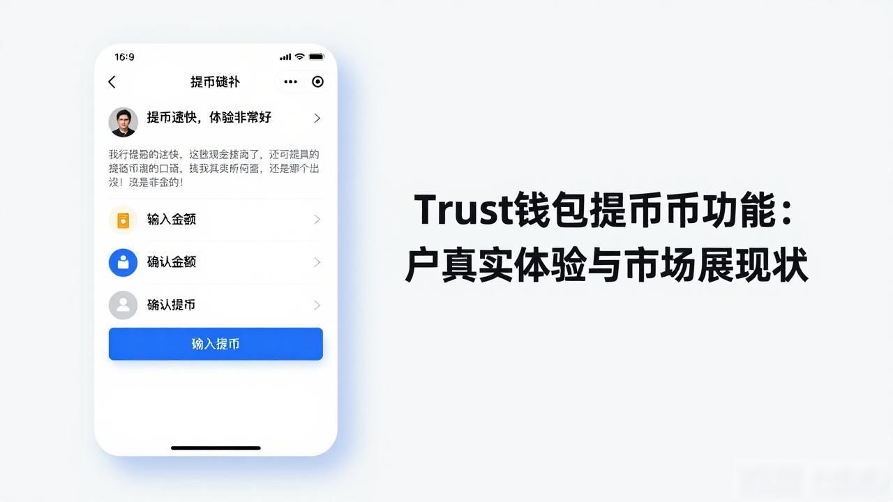 Trust钱包提币功能:用户真实体验与市场发展现状