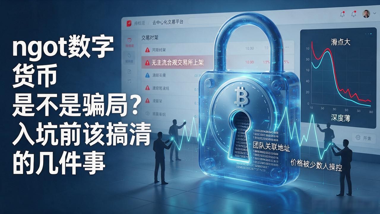 ngot数字货币是不是骗局？入坑前该搞清的几件事