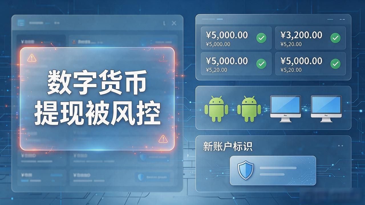 数字货币提现被风控怎么办?原因、规则、应对一次讲清