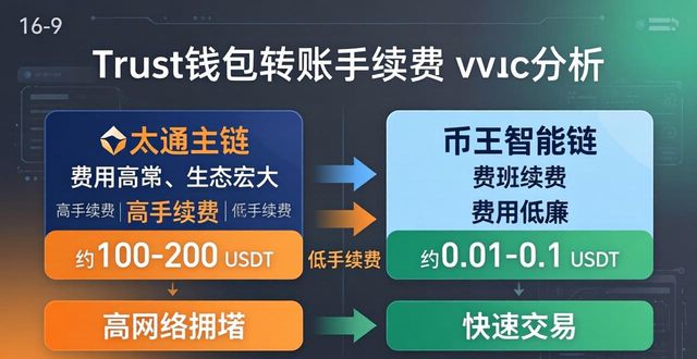 Trust钱包转账手续费怎么算?网络环境调整技巧