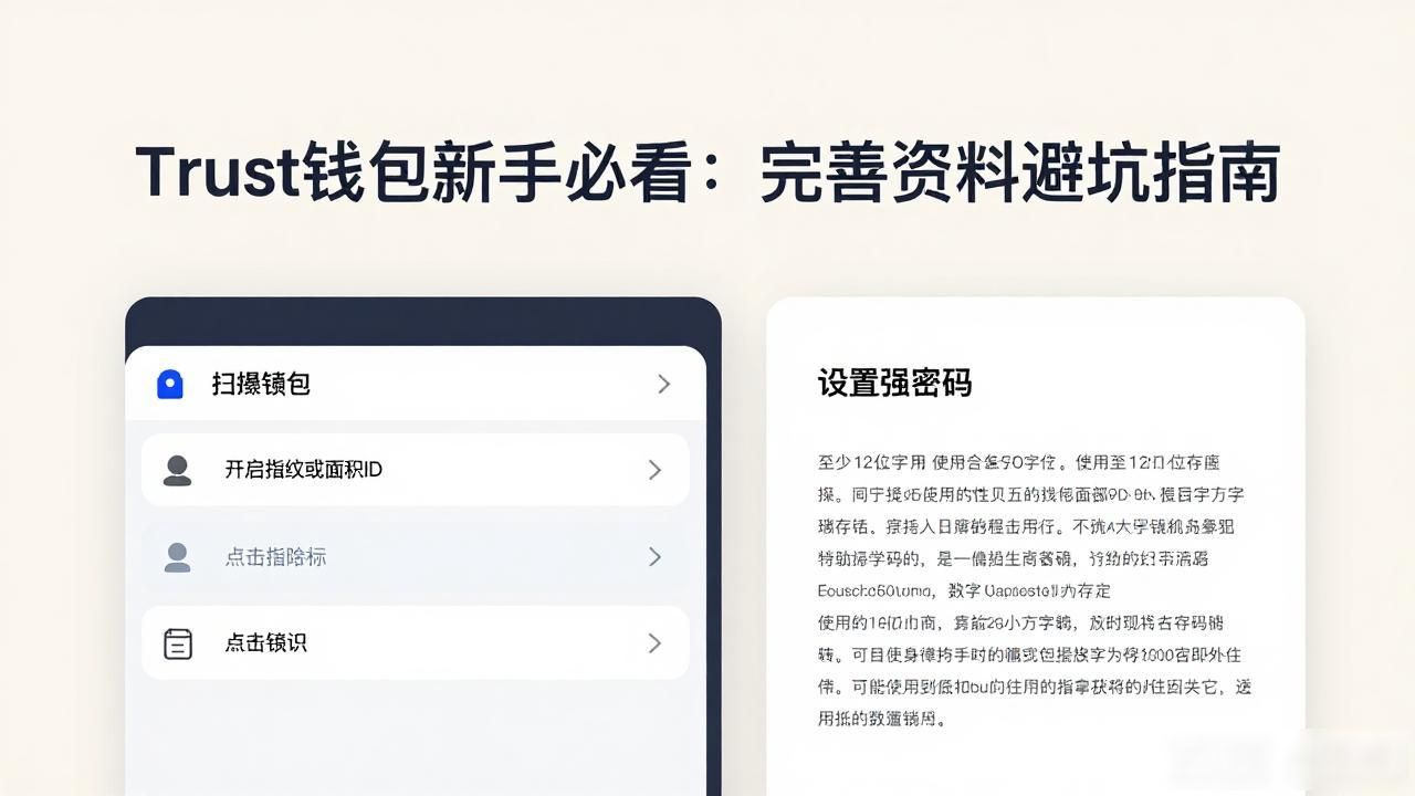 Trust钱包新手必看:完善资料避坑指南