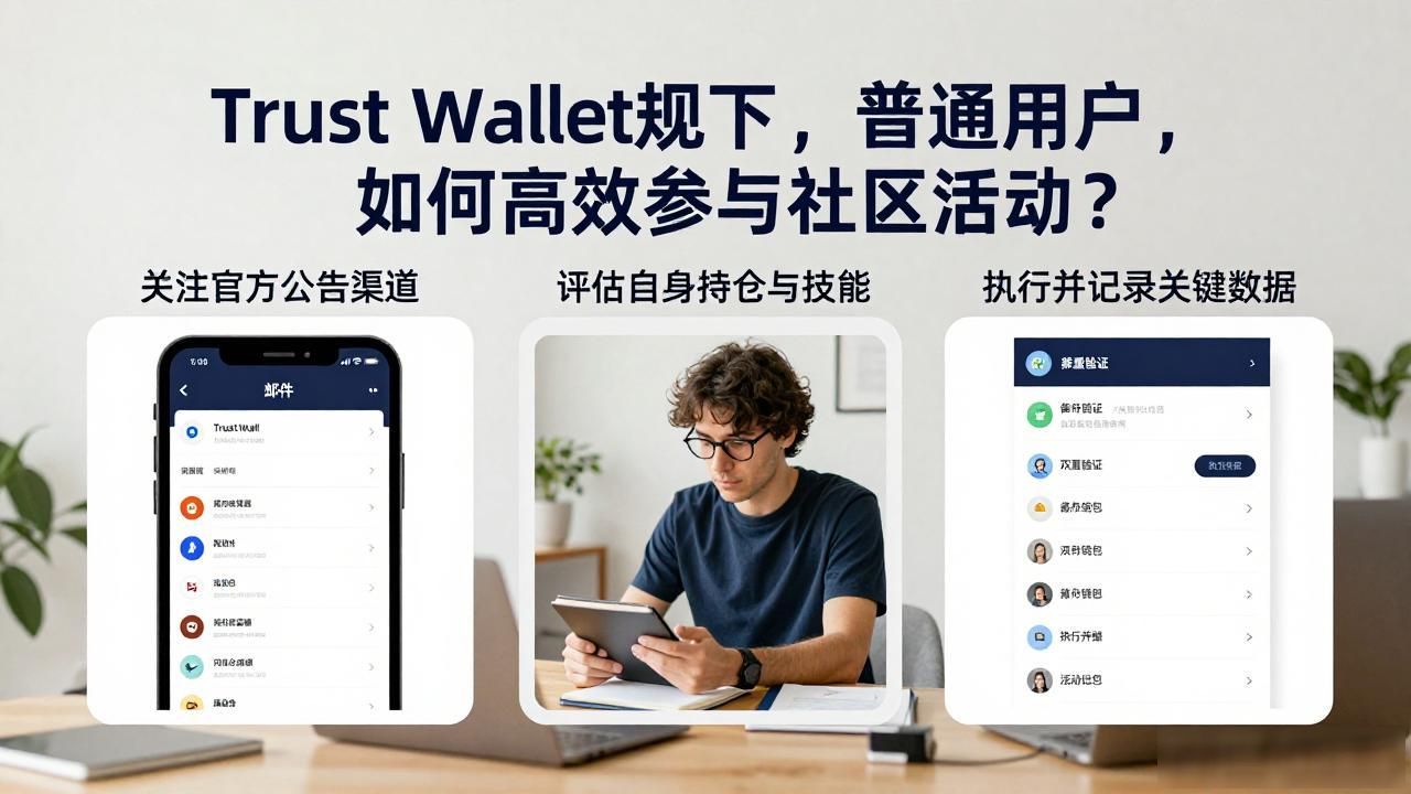 Trust Wallet新规下，普通用户如何高效参与社区活动？