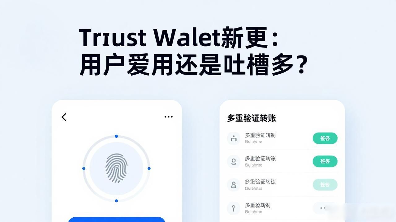 Trust Wallet新更：用户爱用还是吐槽多？