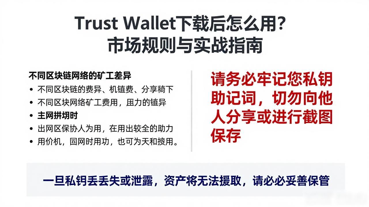 Trust Wallet下载后怎么用?市场规则与实战指南