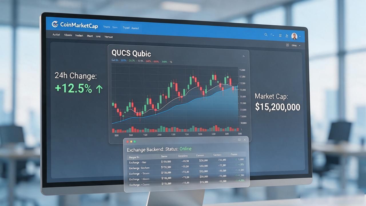 qucs数字货币昨天涨多少？教你查到小众币真实行情