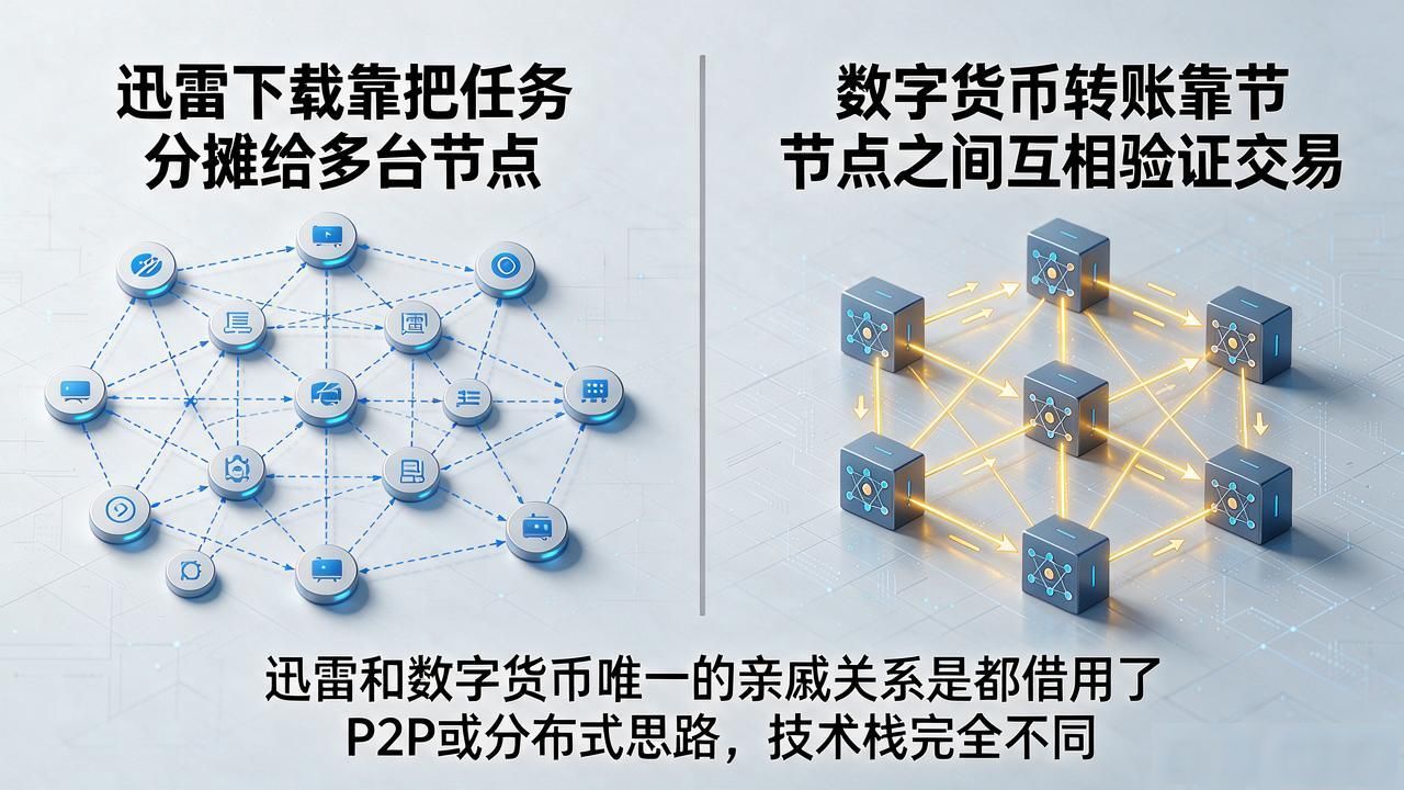 迅雷到底能不能下载数字货币？跟挖矿有啥关系？别交智商税了