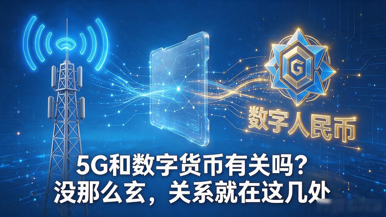 5G和数字货币有关吗？没那么玄，关系就在这几处