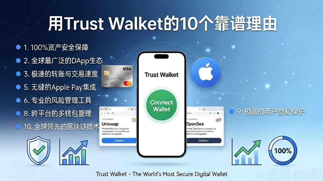 用Trust Wallet的10个靠谱理由，不看你可能亏了