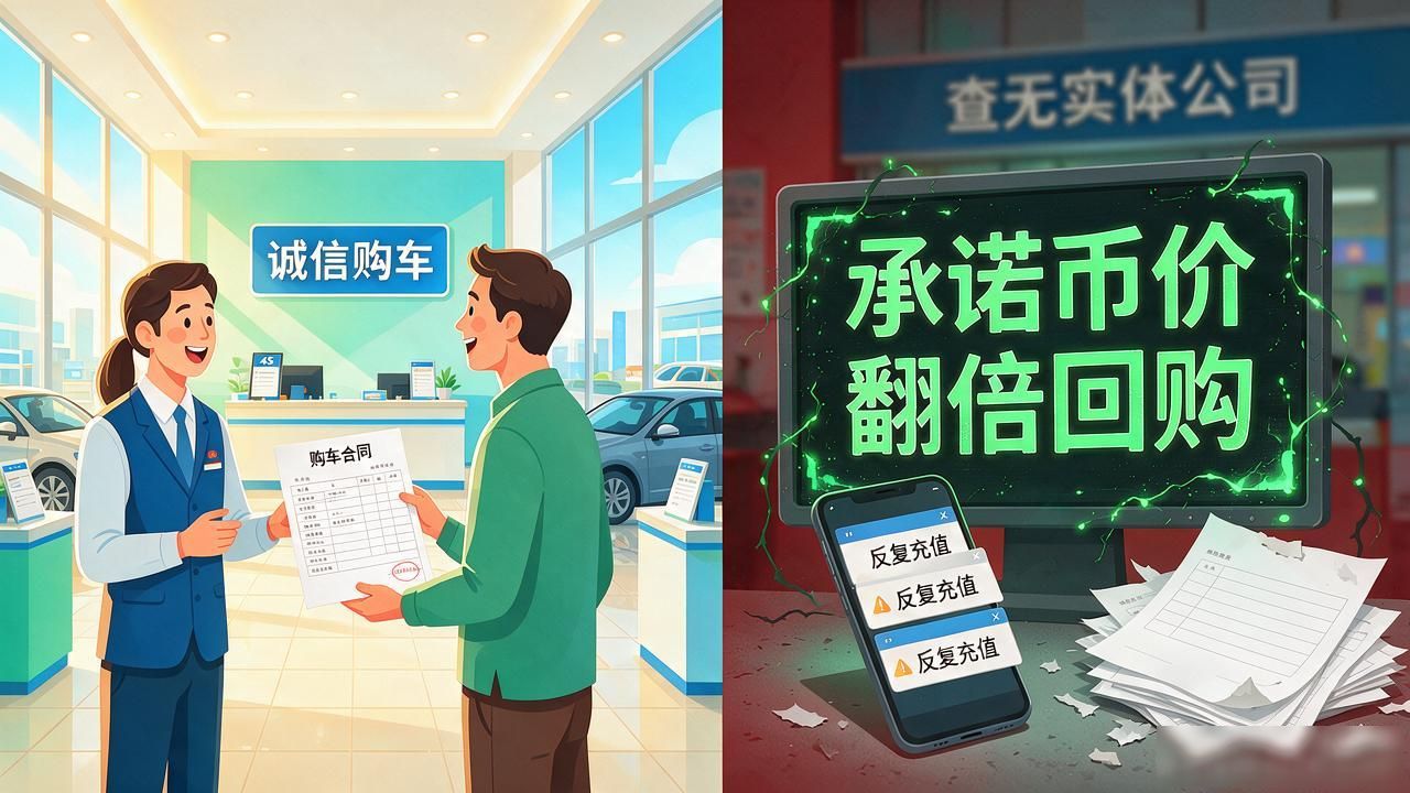 数字货币买车骗局:钱车两空的套路你见过几种