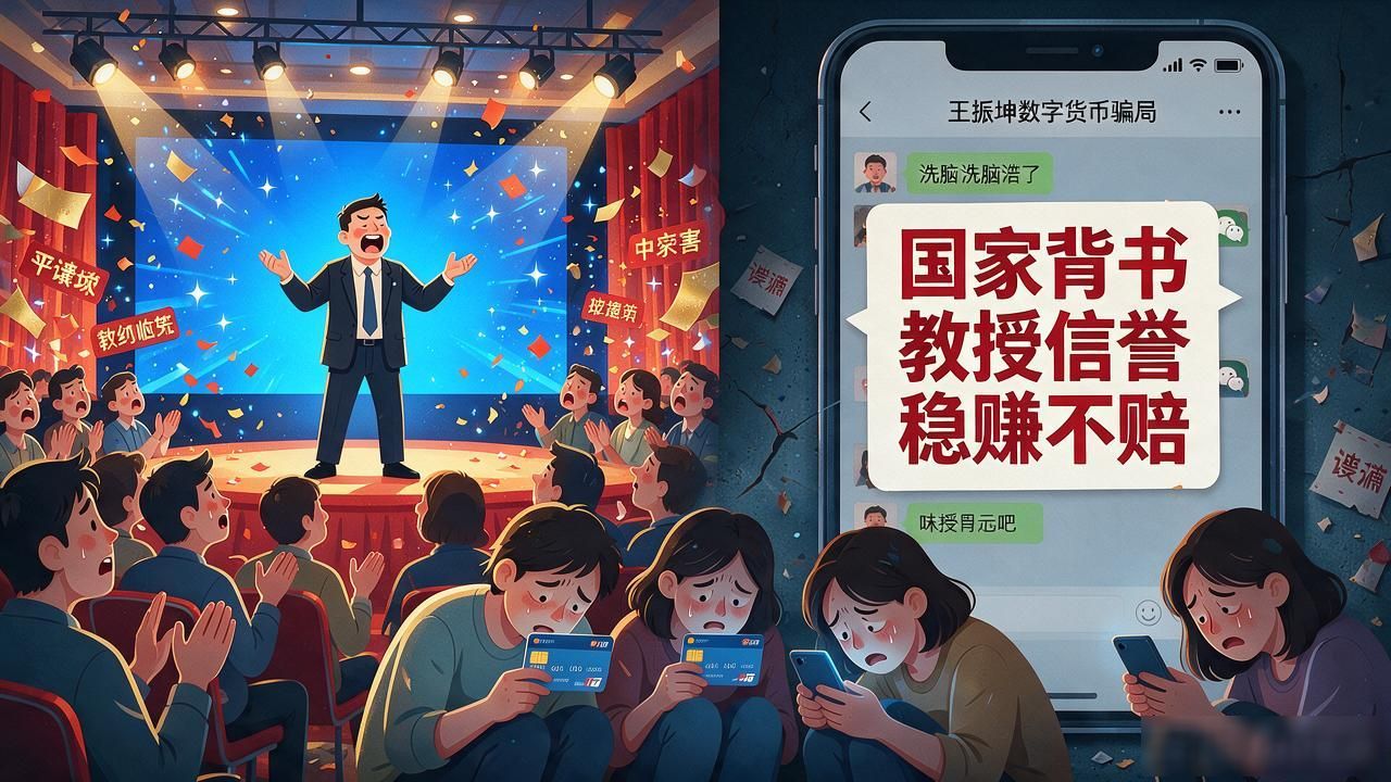 王振坤数字货币是骗局吗？数字银行"高收益"套路全拆解，普通人千万别碰