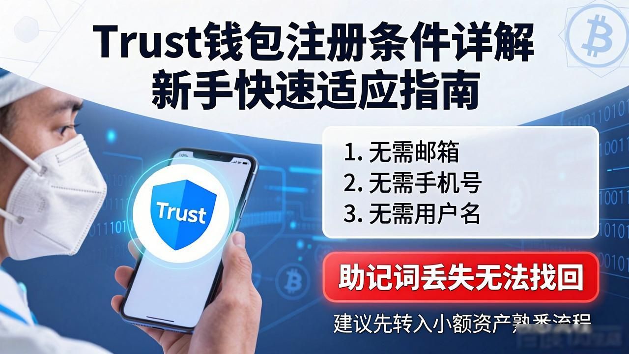 Trust钱包注册条件详解 新手快速适应指南