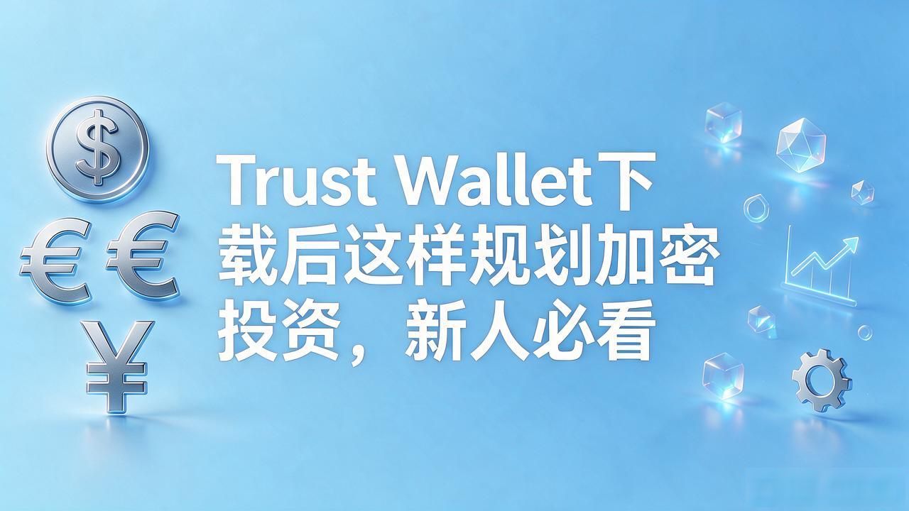 Trust Wallet下载后这样规划加密投资，新人必看